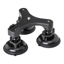 Soporte de coche con triple ventosa Sunnylife para cámaras, teléfonos, etc. (ZJ771)