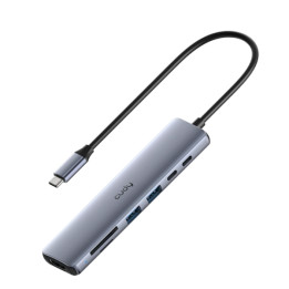 CUDY UH407 Multi-Function USB-C Adapter