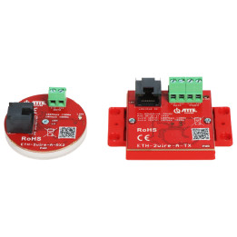 SET OF UTP / 2-WIRE CONVERTERS FOR LAN+POE TRANSMISSION ETH-2WIRE-A-SET2 2 PCS SET ATTE
