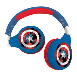 Składane słuchawki 2 w 1 Avengers Lexibook