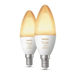 Philips Hue E14 4W WA BT candle 2-pack