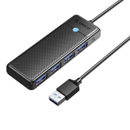 Orico Hub USB-A на 4xUSB-A 3.0 - черный