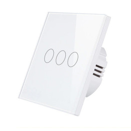 SmartWise Z3-LNS 3-Gang Zigbee Smart Wall Touch-Schalter