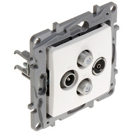 LEGRAND LE-764566 Niloe Wall Plate R-TV + 2xSAT