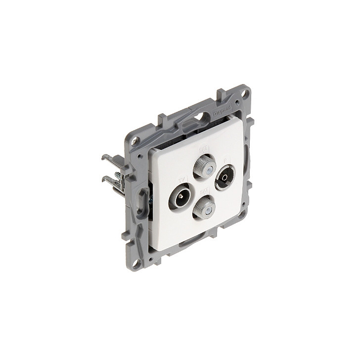 LEGRAND LE-764566 Niloe Wall Plate R-TV + 2xSAT