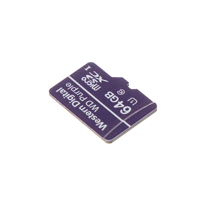 MEMORY CARD SD-MICRO-10/64-WD microSD UHS-I, SDXC 64 GB Western Digital