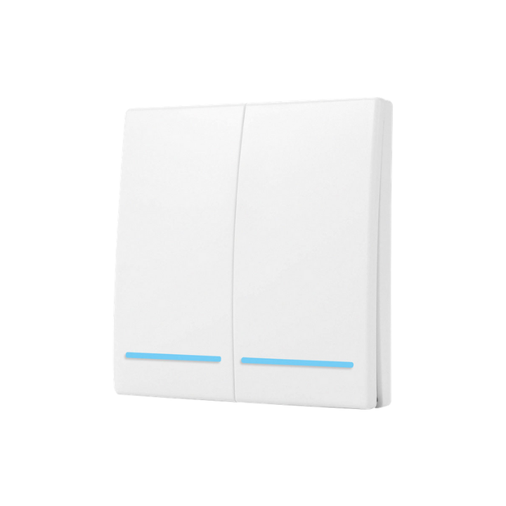 SmartWise RF2 2-местный беспроводной настенный радиопереключатель