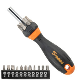 BIT SET WITH SCREWDRIVER DIY-BIT10SET1 BRADAS