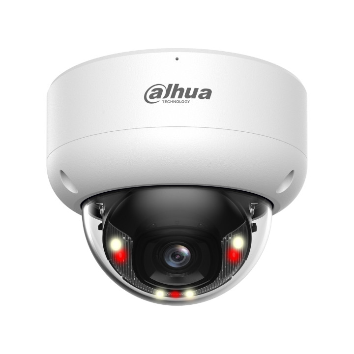 DAHUA IPC-HDBW3649E-AS-IL-0280B 6MP WizSense Smart Dual Light IP Camera, 2.8mm, PoE