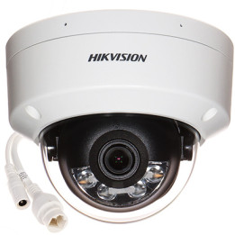Hikvision DS-2CD1163G2-LIU Cámara IP domo fija con luz híbrida inteligente de 6 MP 2,8 mm IP67 PoE