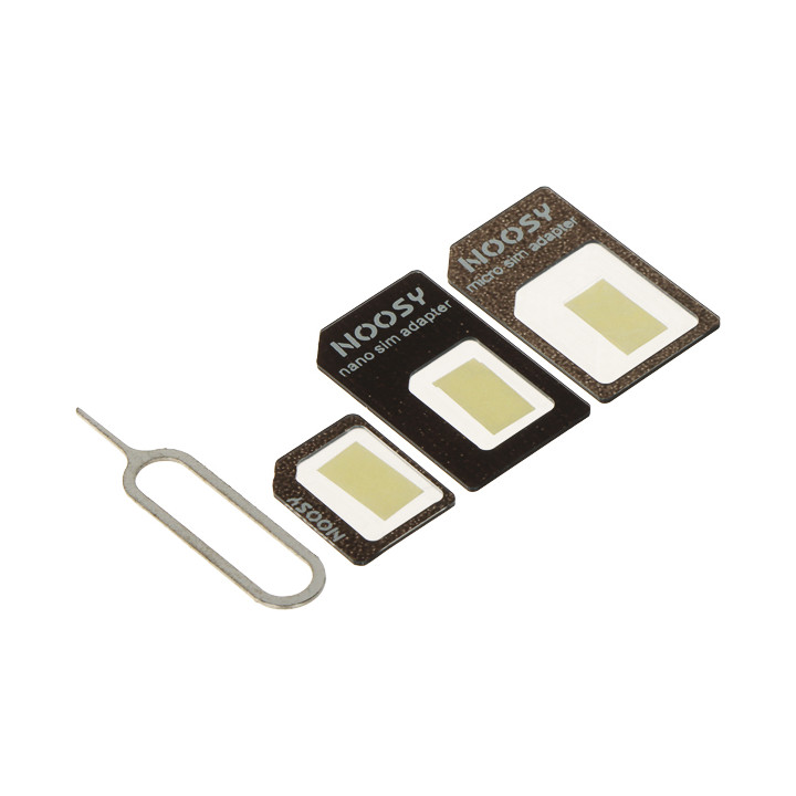 КОМПЛЕКТ SIM-АДАПТЕРОВ SIM-3IN1 NOOSY