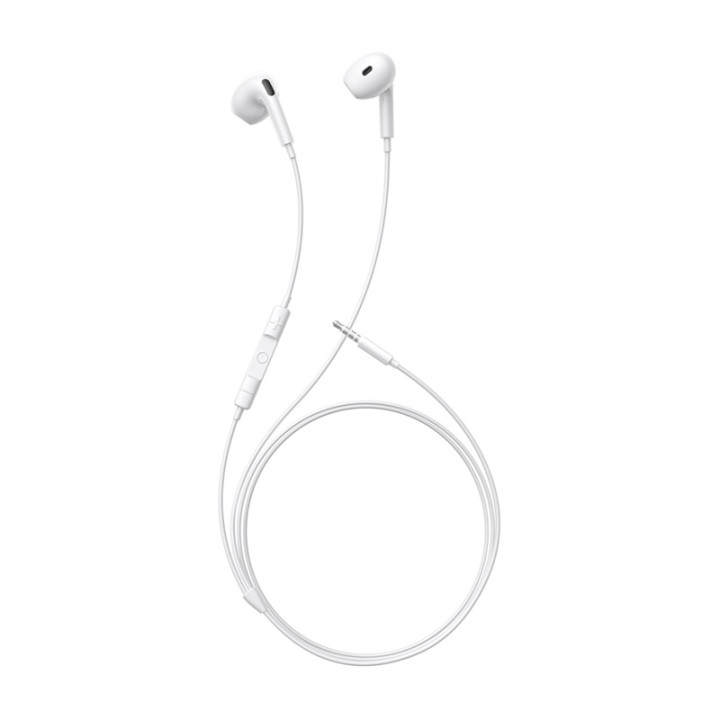 Baseus Encok HZ19 Auriculares internos con cable blancos