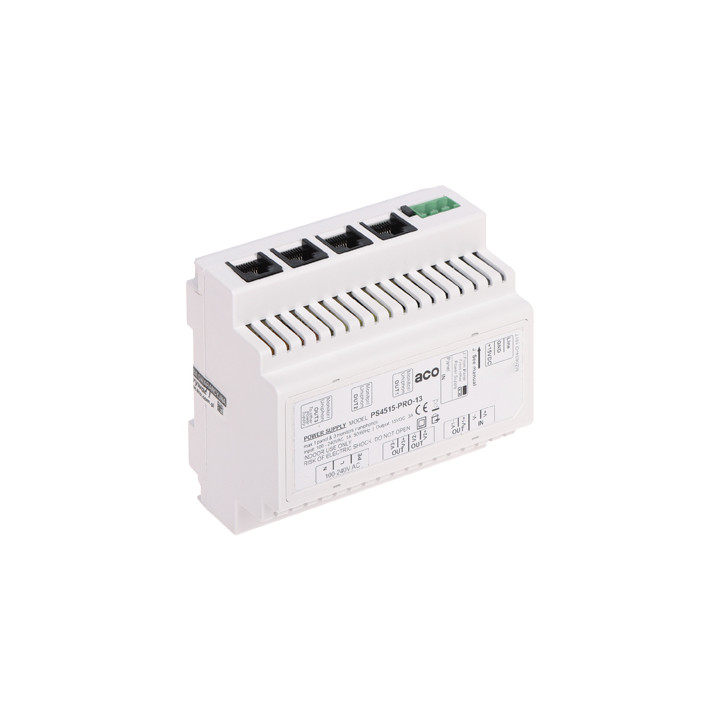 ACO PS45-15-PRO-13 Power Supply with Video Distributor