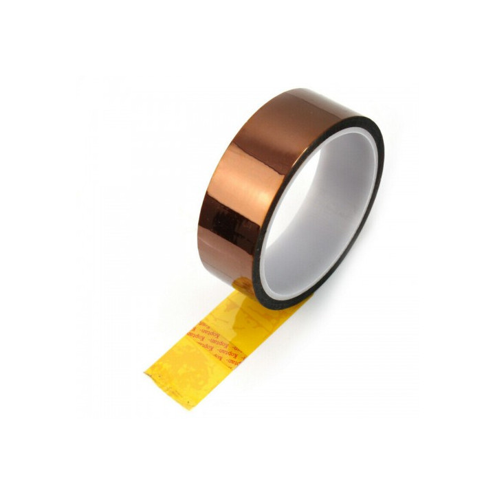 30mm Heat Resistant Polyamide Kapton Tape, 30mm x 33m (3cm x 33m)