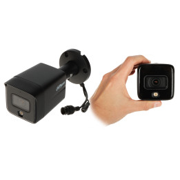 DAHUA IPC-HFW1839TC-A-IL-0280B-S6-BLACK IP Camera Smart Dual Light 8.3 MP 4K UHD 2.8 mm PoE