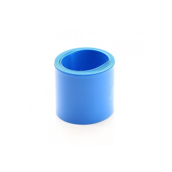 Heat shrink wrap, width 30mm, length 50cm, blue (3cm, 0.5m)