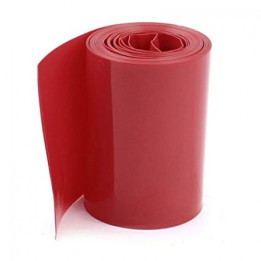 Пленка термоусадочная, ширина 30мм, длина 50см, красная (3см, 0,5м)