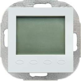 DELTA I system ROOM TEMPERATURE CONTROLLER PROGRAMMABLE POLAR WHITE