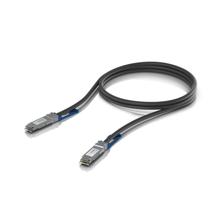 Ubiquiti 100 Gbps Direct Attach Cable (UACC-DAC-QSFP28-1M-10)