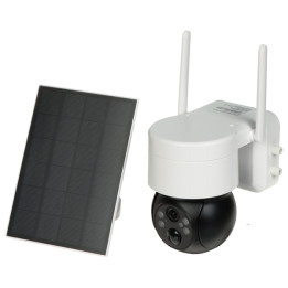 DELTA CCTV ICSEE-W41SD-SOLAR Solar IP Camera, Outdoor with PIR Detector, Wi-Fi, 4MP, 3.6mm
