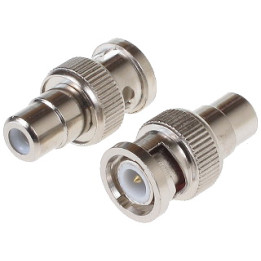 BNC to RCA (Cinch) Adapter - BNC-W/CINCH-G*P10 (10 pcs)