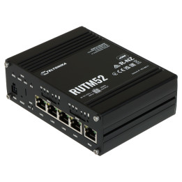 Teltonika RUTM52 Dual 5G Router with Dual SIM + eSIM, Wi-Fi 5 (AC), 2.4 & 5 GHz, 867 Mbps