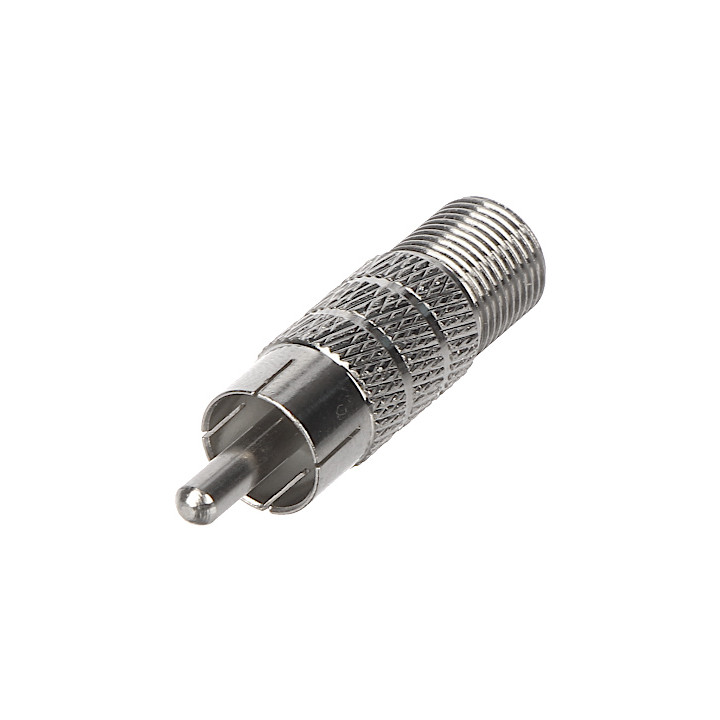 CINCH-W/F-G RCA Female to Male Adapter