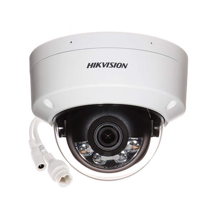 Hikvision DS-2CD2143G2-LI (2,8 mm) 4MP AcuSense Cámara IP domo fija con luz híbrida inteligente IP67 para exteriores
