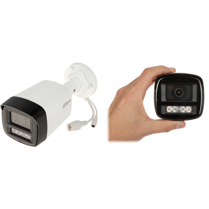 DAHUA IPC-HFW1439TL1-A-IL-0360B Smart Dual Light IP Camera, 3.7 Mpx, 3.6 mm, PoE