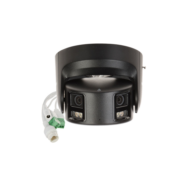 Hikvision DS-2CD2387G2P-LSU/SL(4MM)(C)BLACK ColorVu Panoramic IP Camera 7.4 MP 2x4mm