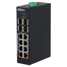 DAHUA HS4412-8ET-120 PoE коммутатор 8 портов 120W