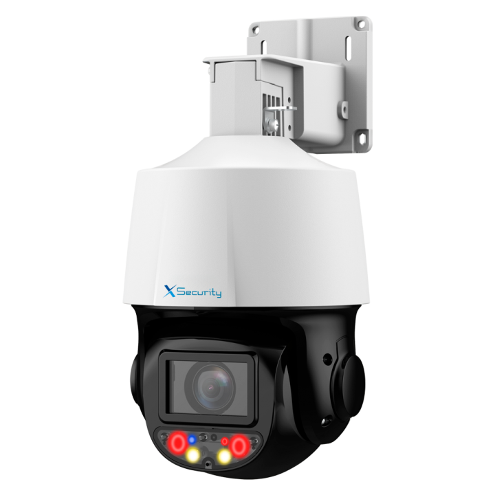 X-SECURITY XS-IPSD3010ITA-4U-TIOC 4MP PTZ Speed Dome IP-Kamera mit 10-fach optischem Zoom, WLAN, PoE, IP66, 70 m IR, integrierte