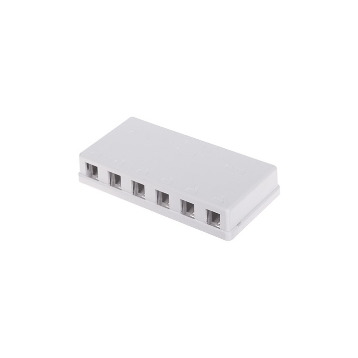 Keystone Jack FX6-MULTI (White)