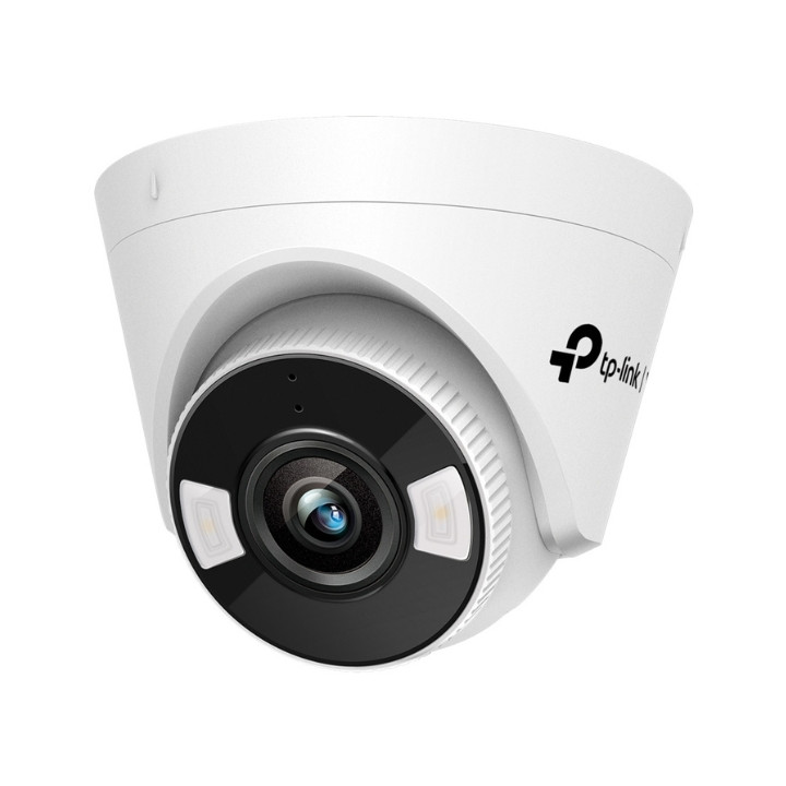 TP-LINK VIGI C440-W(4 mm) Cámara Turret Wi-Fi a Todo Color de 4 MP con Visión Nocturna en Color, Exterior/Interior, IR de 30 m, 