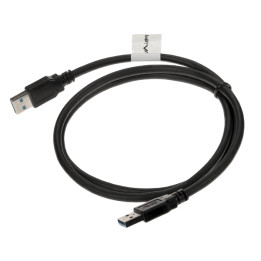 Lanberg USB 3.0 Cable 1m White USB3.0-WW/1.0M