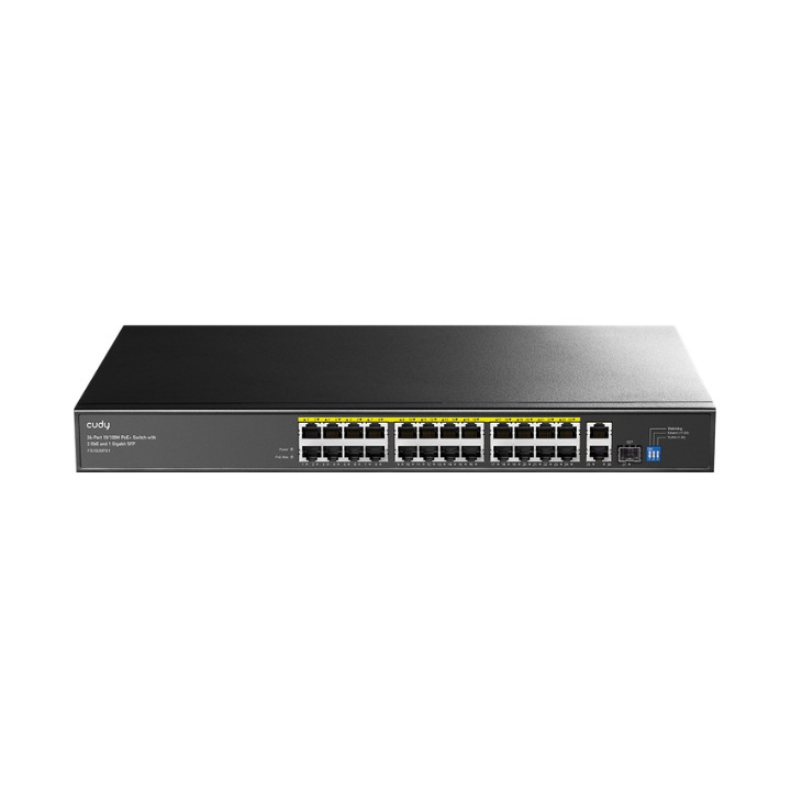 CUDY FS1026PS1 24-Port PoE Switch with SFP