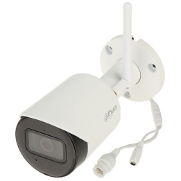 Dahua IPC-HFW1230DS-SAW-0280B Cámara de red tipo bala Wi-Fi focal fija IR de 2 MP