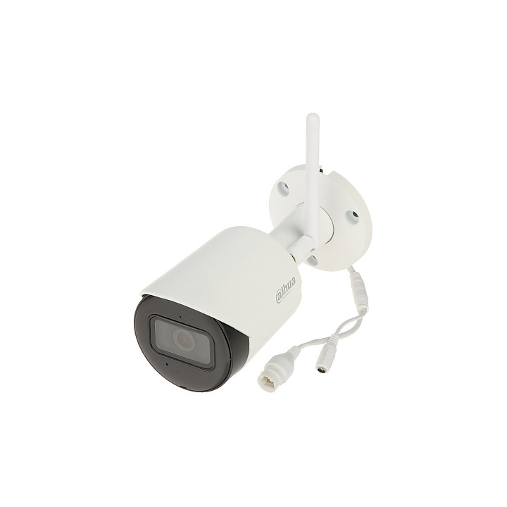 Dahua IPC-HFW1230DS-SAW-0280B Cámara de red tipo bala Wi-Fi focal fija IR de 2 MP
