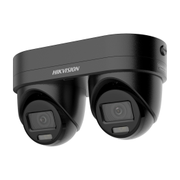 HIKVISION PRO DS-2CD2346G3D-IZ2UY/SL(2.8/4)BLACK 4MP Turret IP Camera with PoE, IP67, 30m IR