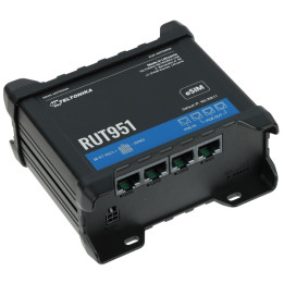 Teltonika RUT951 4G LTE Router Dual SIM Wi-Fi 2.4 GHz 300 Mbps