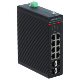 Hikvision DS-3T1512HP-SI-8P4F/NOPOWER 8-Port PoE+ Switch with 4 SFP Slots