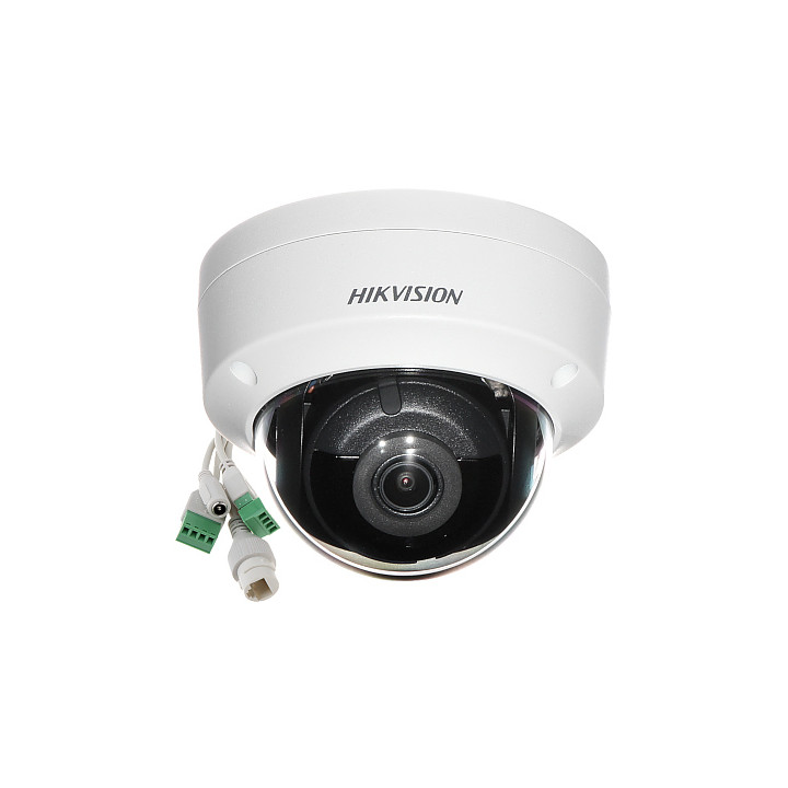 Hikvision DS-2CD2143G2-IS (2,8 mm) Cámara IP domo AcuSense de 4 MP con micrófono incorporado, PoE, IP67, IK10