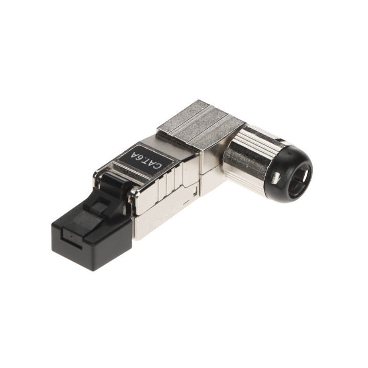 RJ45/FTP6A-HAND-KAT Cat6A Shielded Keystone Jack