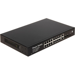 GTX GTX-C1-18-16G2SFP/X 16-Port PoE Switch with 2 SFP Uplinks