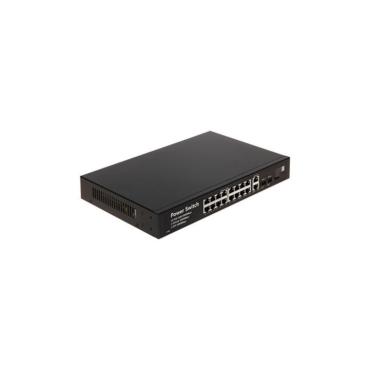 GTX GTX-C1-18-16G2SFP/X 16-Port PoE Switch with 2 SFP Uplinks