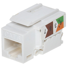 Keystone Jack FX-RJ45-62 RJ45 Connector White