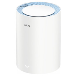 CUDY M1200(1-PACK) Wi-Fi Mesh System, 2.4 GHz (300 Mbps) + 5 GHz (867 Mbps)