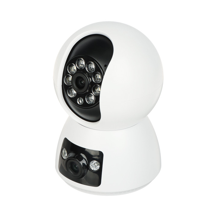 APTI-W21A1-TUYA APTI Dual-Lens Pan-Tilt Wi-Fi IP Camera 1080p, 2x3.6mm, Tuya Smart