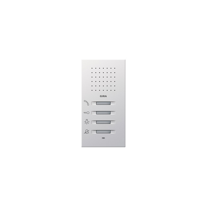 GIRA 1250112 Wohnungsstation AP Flächenschalter Reinweiß