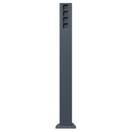 GIRA 135428 E-Säule 4x Leereinheit 1400 mm Gira Energiesäule Anthrazit